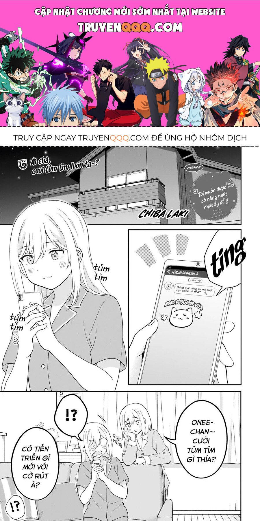 Tôi Muốn Được Cô Nàng Nhút Nhát Ấy Để Ý Chap 11 - Next Chap 12