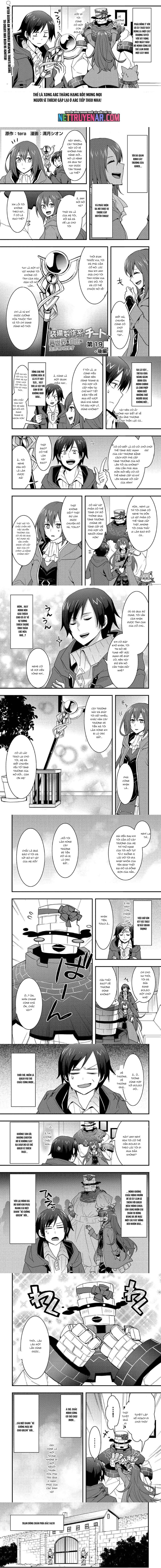 Tôi Sẽ Sống Tự Do Ở Thế Giới Khác Với Kỹ Năng Chế Tạo Trang Bị Chap 19 - Next Chap 20