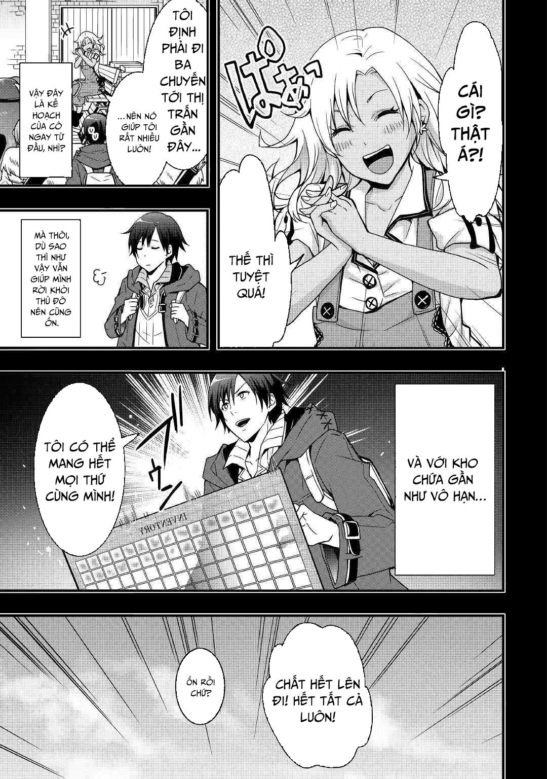 Tôi Sẽ Sống Tự Do Ở Thế Giới Khác Với Kỹ Năng Chế Tạo Trang Bị Chap 3 - Next Chap 4