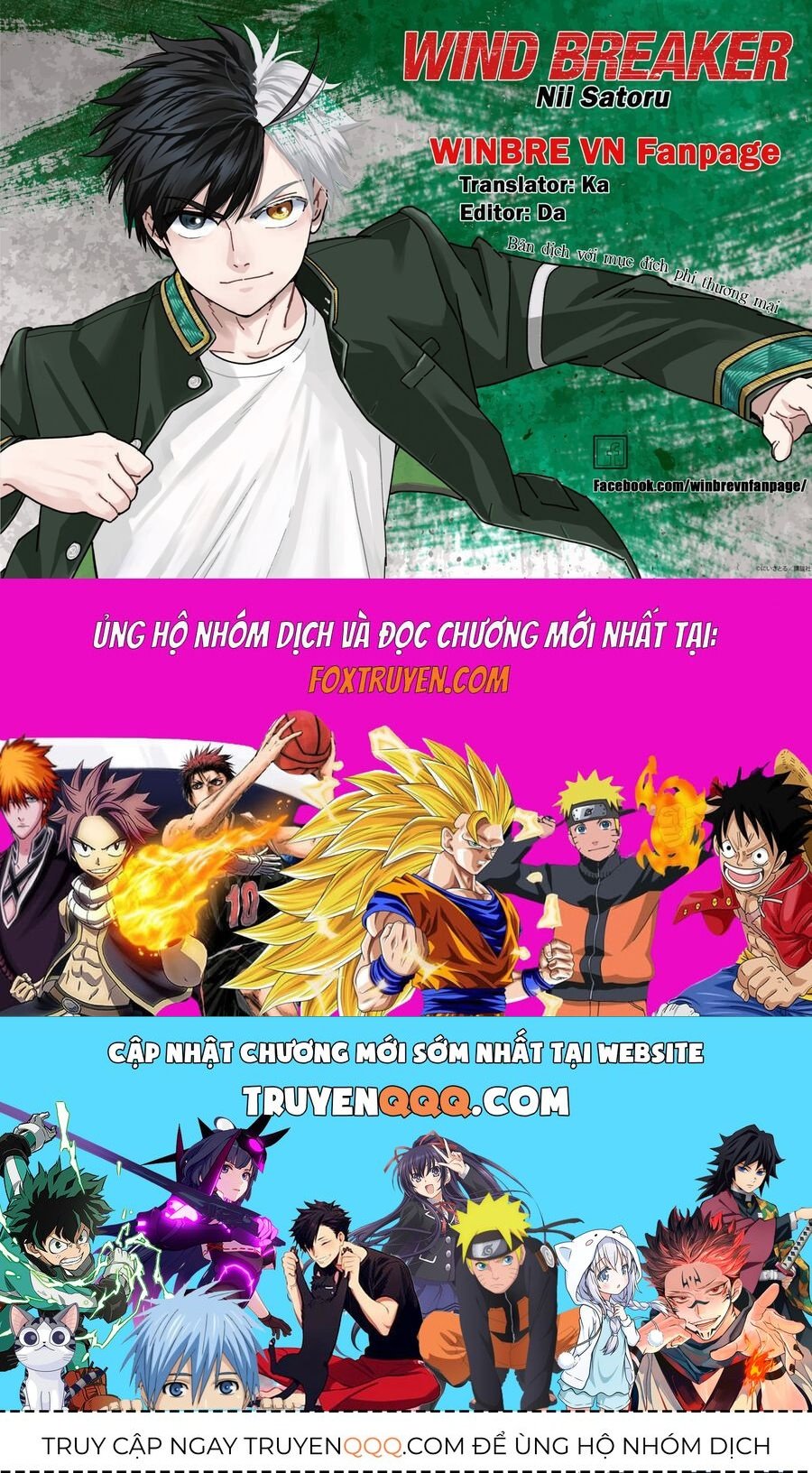 Wind Breaker (Nii Satoru) Chap 185 - Next Chap 186