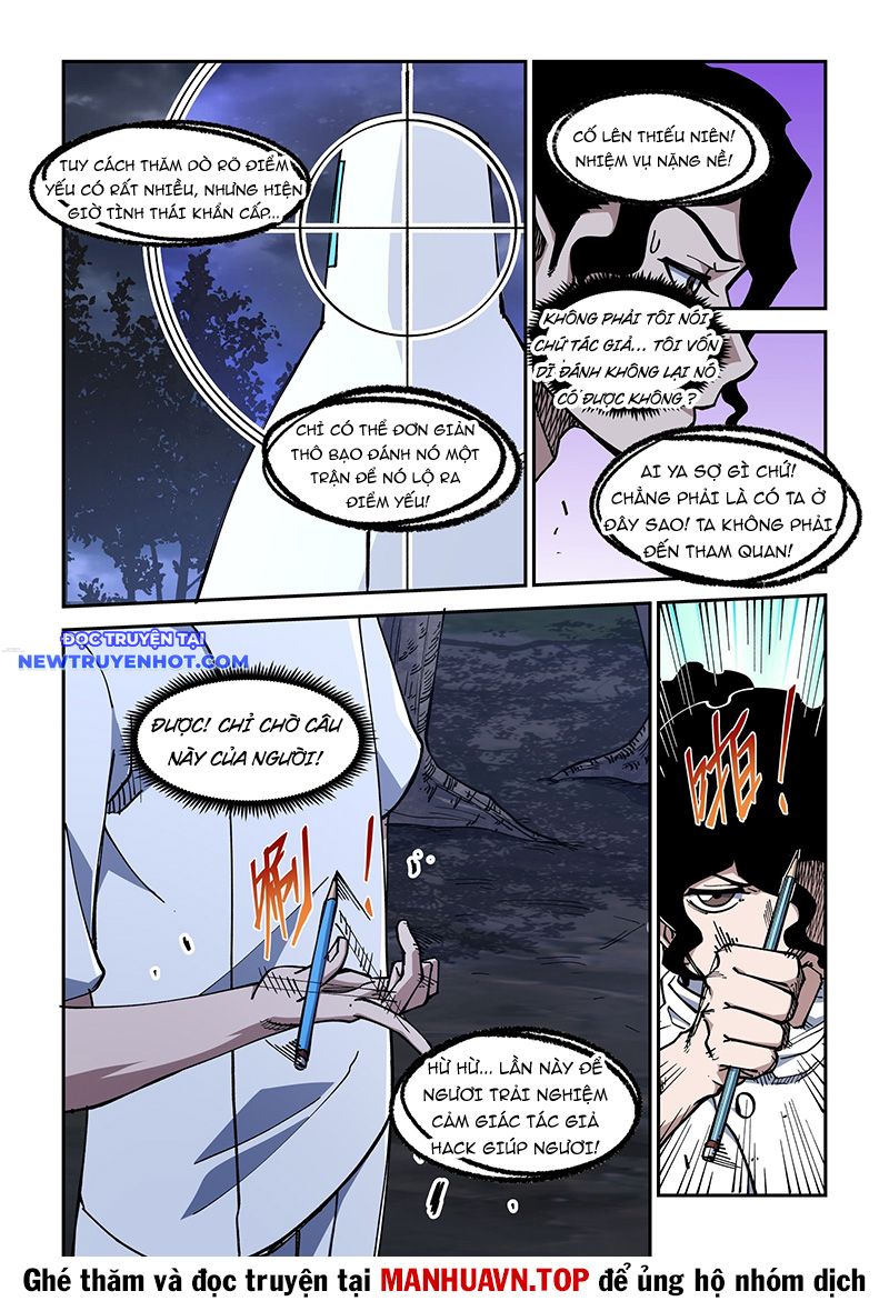 Xé Khung Tranh Để Tác Giả Vì Ta Bật Hack Chap 37 - Next Chap 38