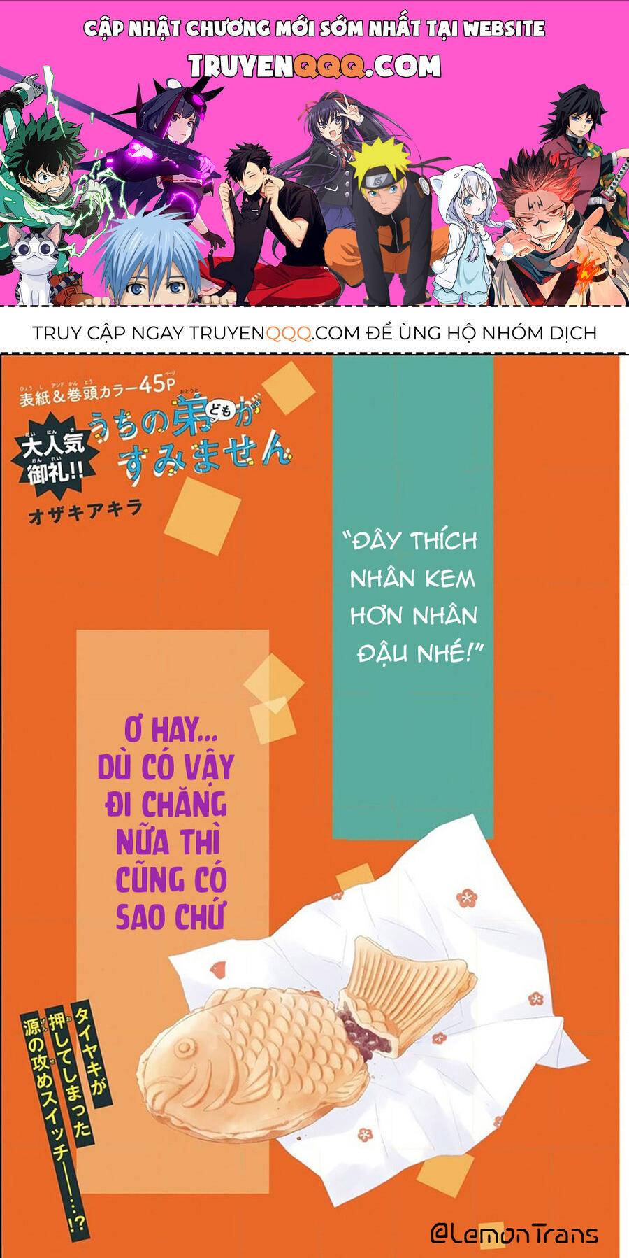 Xin Lỗi Nhé Mấy Đứa Em Của Tôi. Chap 9 - Next Chap 10