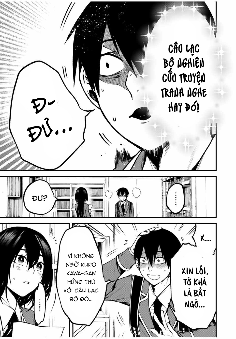 Cô Bạn Bàn Bên Kurokawa Chap 4 - Next Chap 5