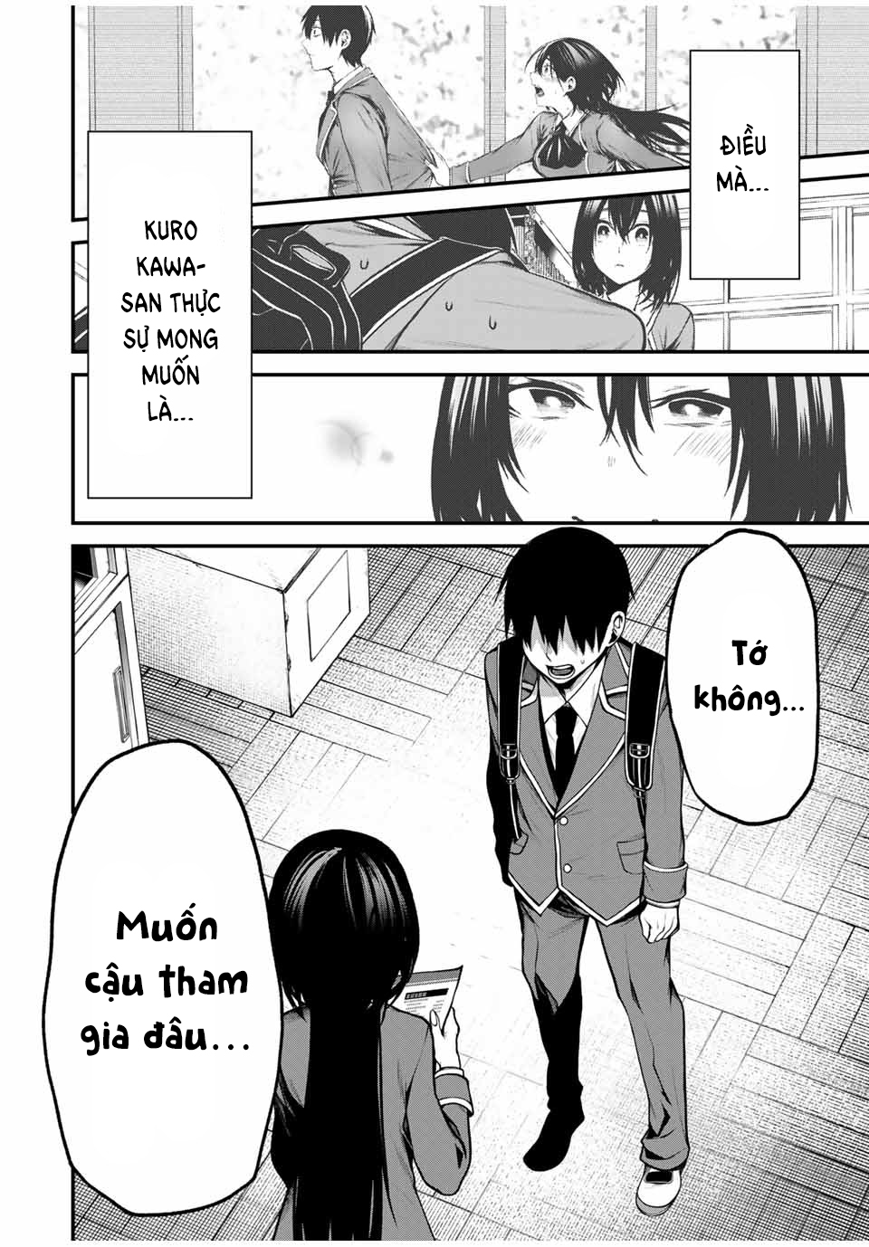 Cô Bạn Bàn Bên Kurokawa Chap 4 - Next Chap 5