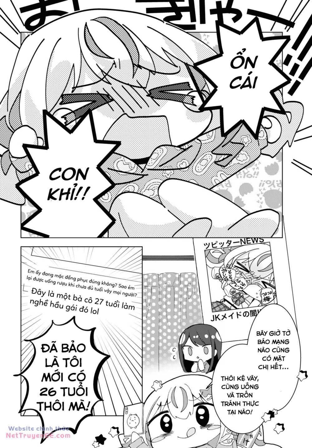 Hai Chị Em Nhà Herami Bất Ổn Thực Sự! Chap 9 - Next Chap 10