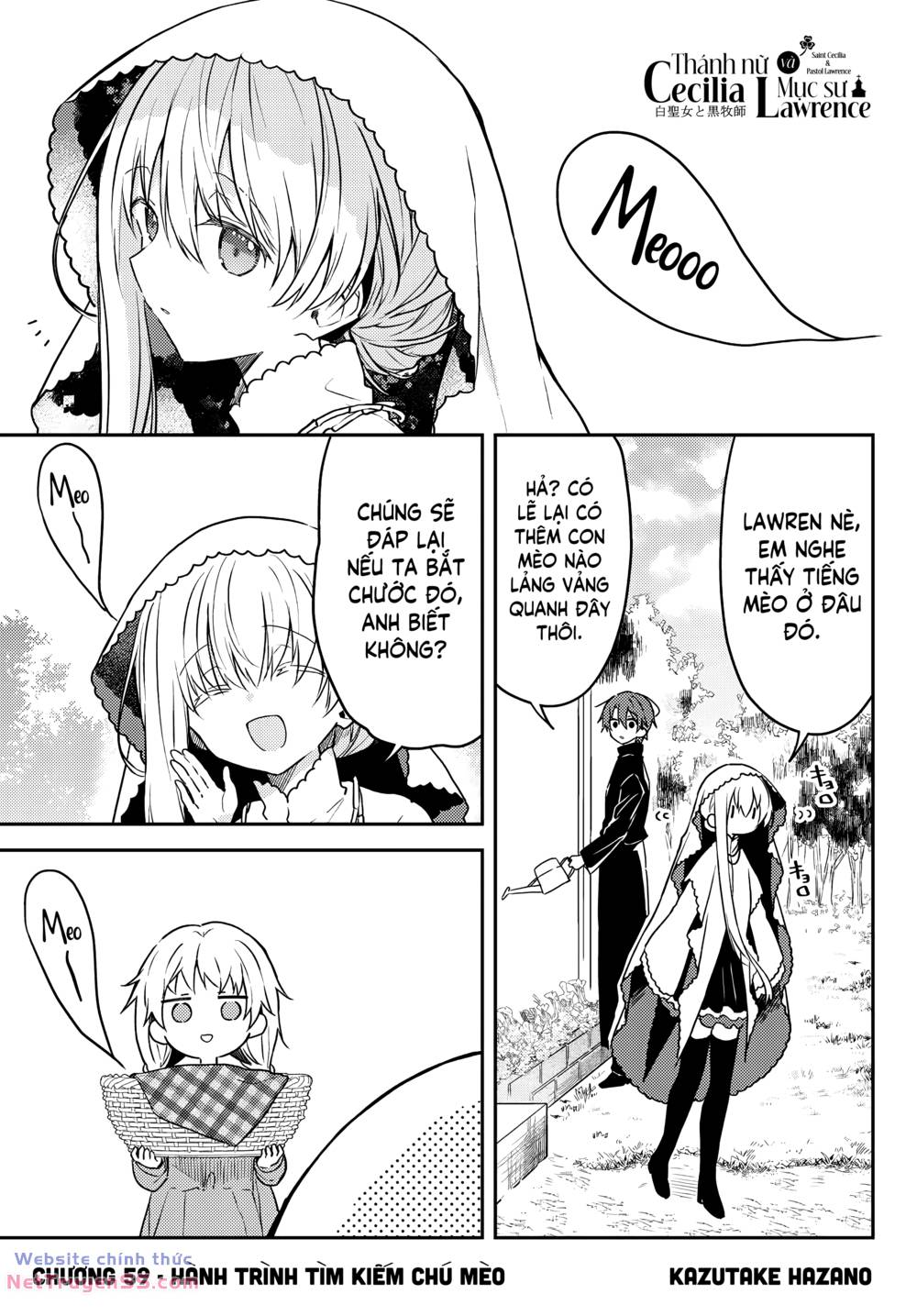 Nữ Thánh Ceclilia Và Mục-Sư Lawrence Chap 59 - Next Chap 60