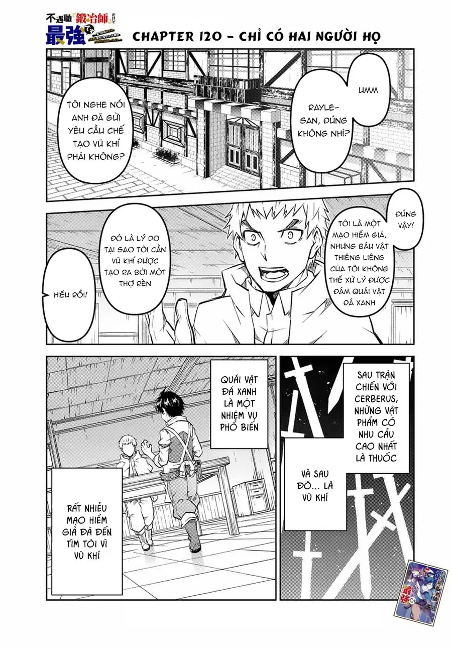 Từ Chức Nghiệp Yếu Nhất Trở Thành '' Thợ Rèn'' Mạnh Nhất Chap 120 - Next Chap 121