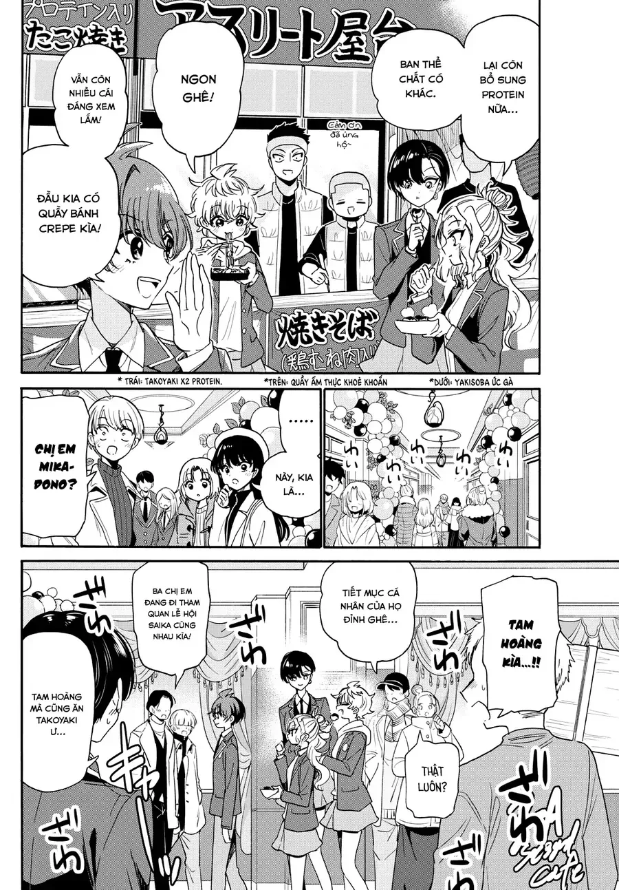 Ba Chị Em Nhà Mikadono Dễ Đối Phó Thật Đấy Chap 178 - Next Chap 179