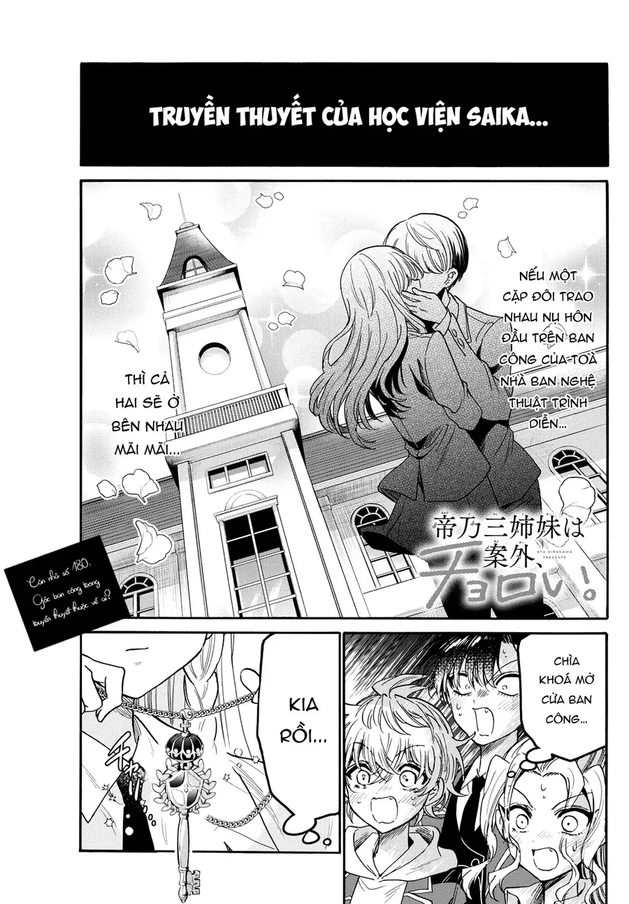 Ba Chị Em Nhà Mikadono Dễ Đối Phó Thật Đấy Chap 180 - Next Chap 181