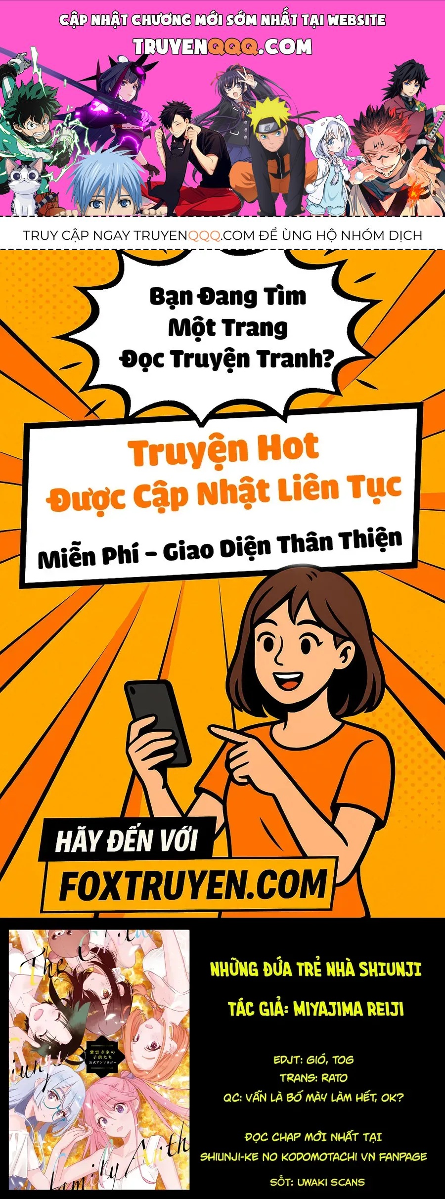 Những Đứa Trẻ Nhà Shiunji Chap 59 - Next Chap 60