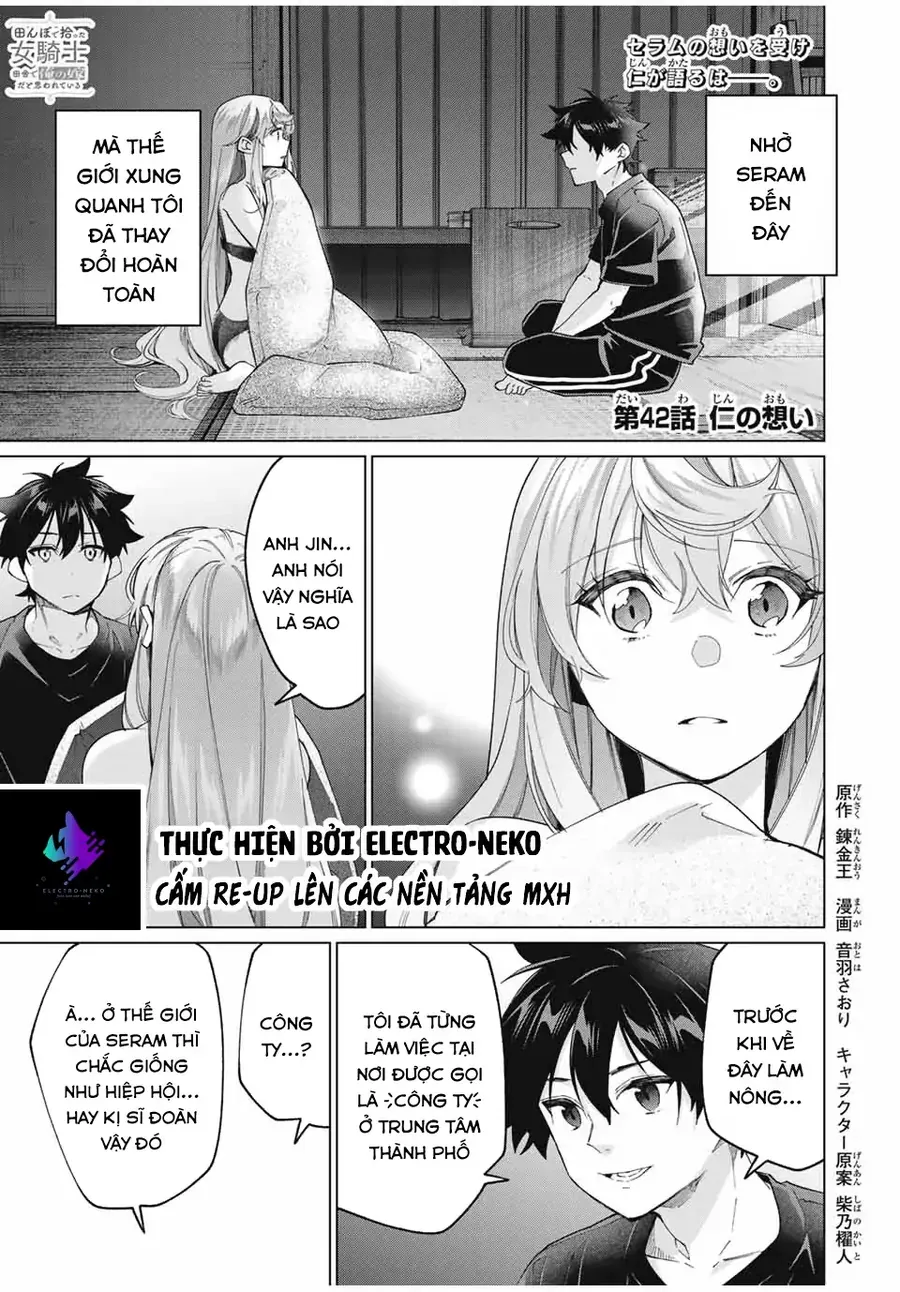 I Found A Female Knight In A Rice Field, In The Countryside They Think She’S My Wife Chap 42 - Next Chap 43