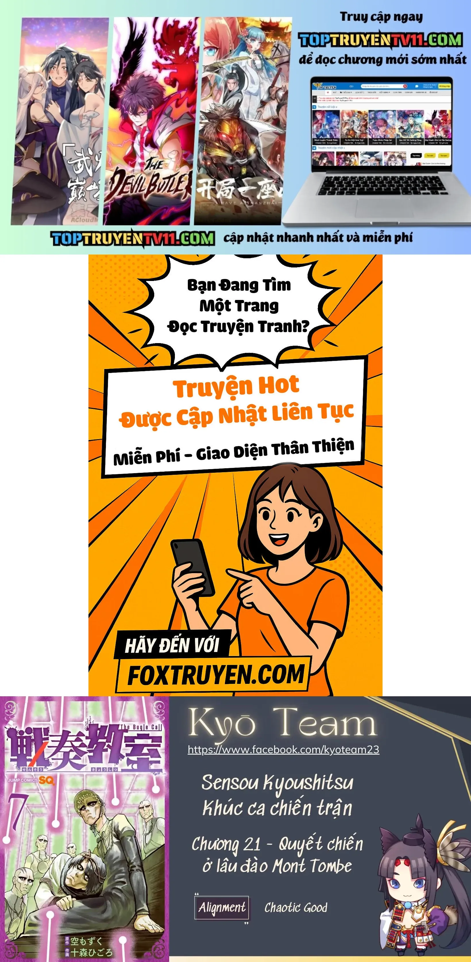 Sensou Kyoushitsu Chap 21 - Next Chap 22