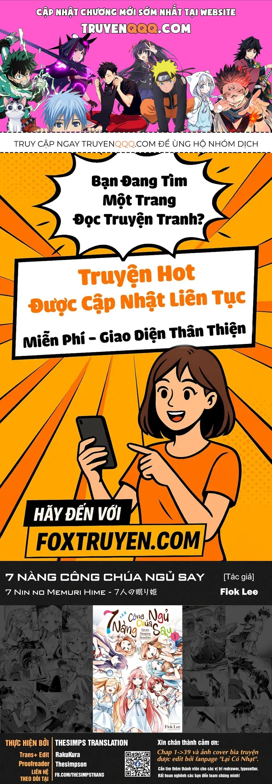 7 Nàng Công Chúa Ngủ Say Chap 78 - Next Chap 79