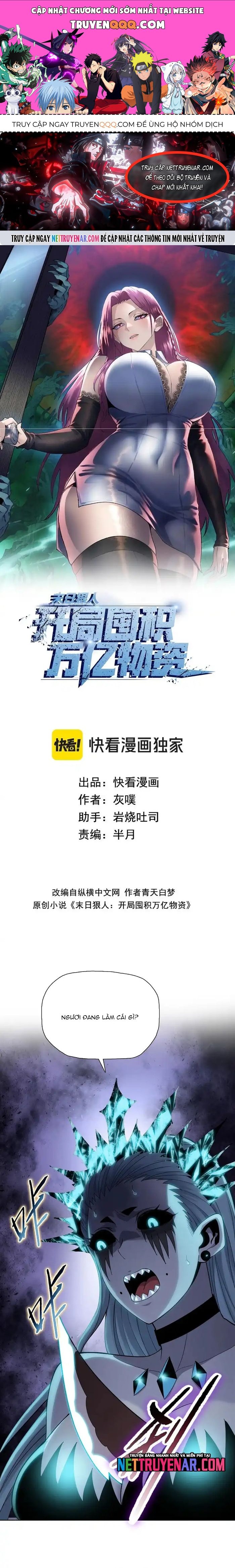 Kẻ Tàn Nhẫn Ngày Tận Thế: Bắt Đầu Dự Trữ Hàng Tỉ Tấn Vật Tư Chap 91 - Next Chap 92