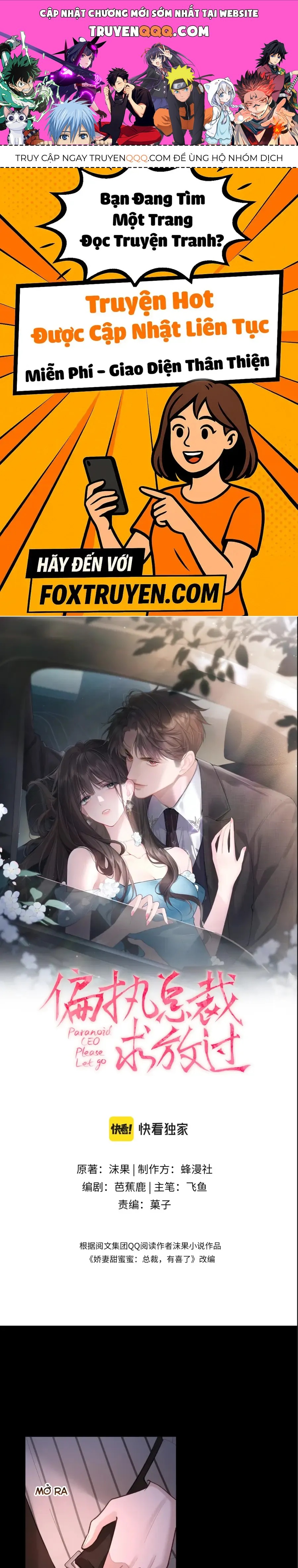 Tổng Tài Cố Chấp Xin Hãy Buông Tha Tôi Chap 36 - Next Chap 37
