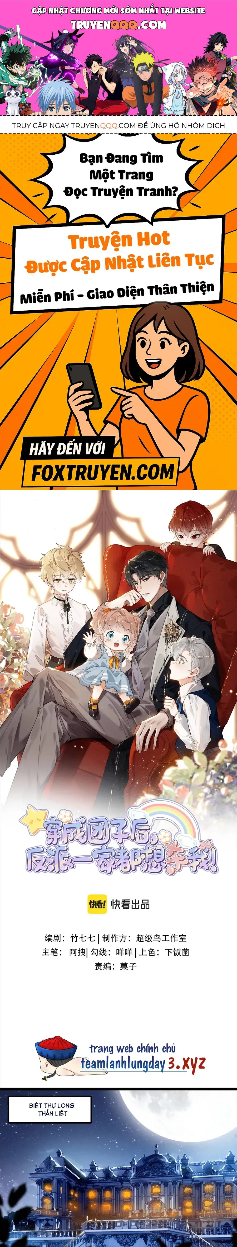 Sau Khi Xuyên Thành Tiểu Bảo Bảo , Cả Nhà Phản Diện Đều Muốn Giết Tôi! Chap 33 - Next Chap 34