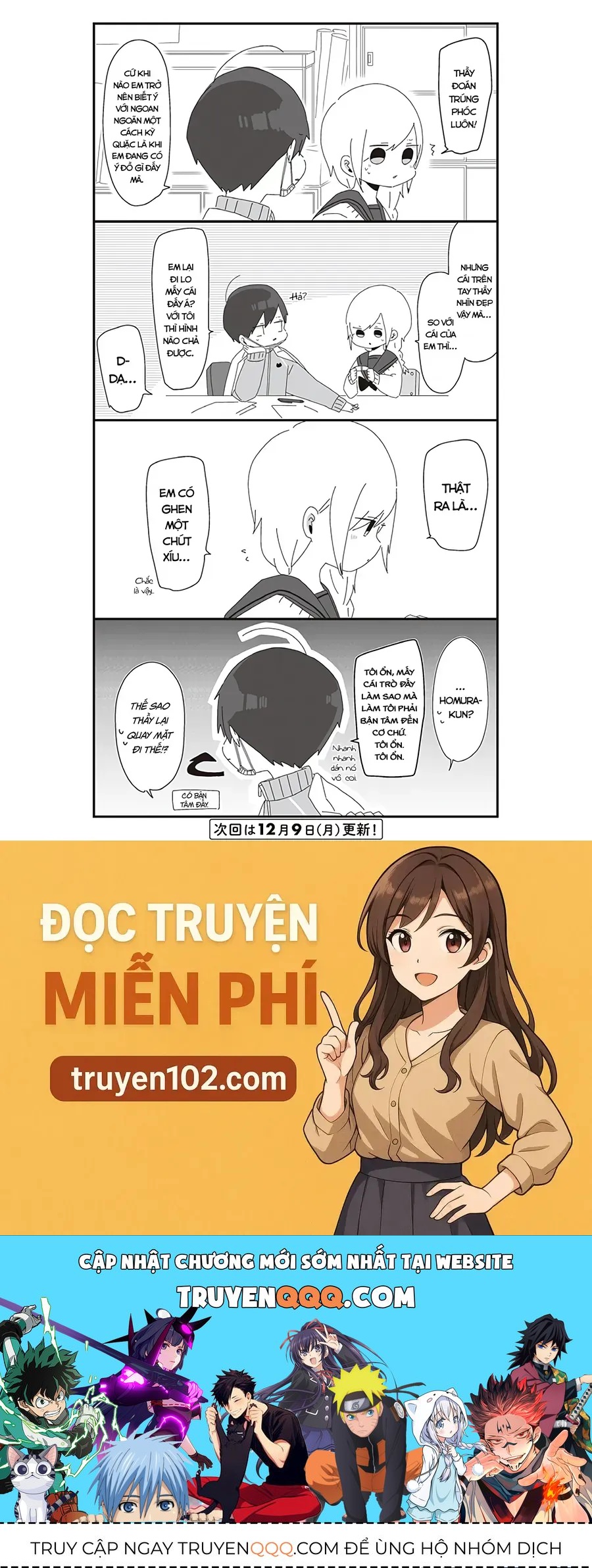 Homura Sensei Hình Như Không Có Số Đào Hoa Chap 28 - Next Chap 29