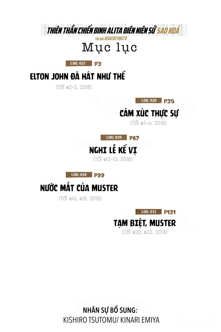 Thiên Thần Chiến Binh Alita: Biên Niên Sử Sao Hoả Chap 27.1 - Next Chap 28.1