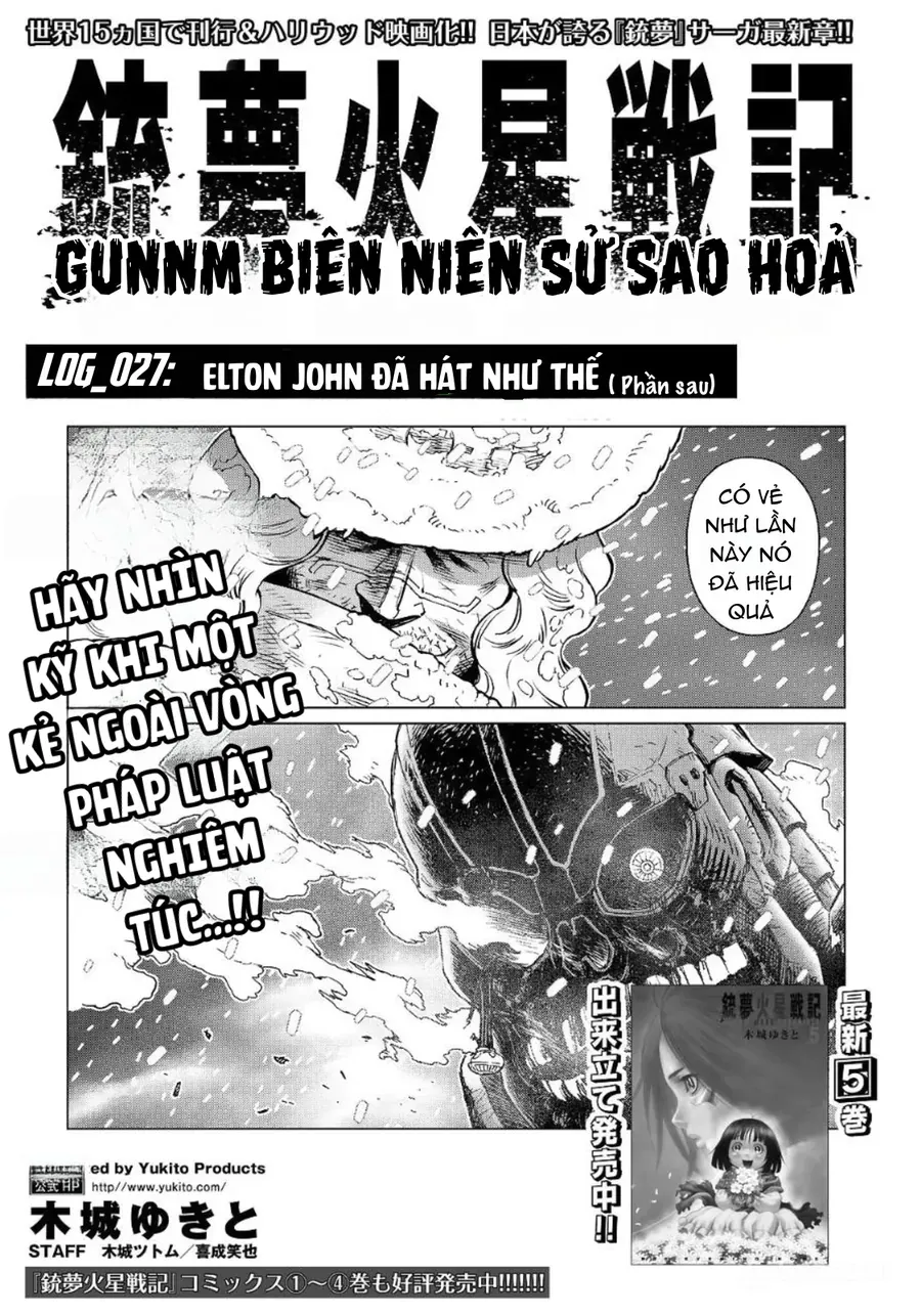 Thiên Thần Chiến Binh Alita: Biên Niên Sử Sao Hoả Chap 27.2 - Next Chap 28.2