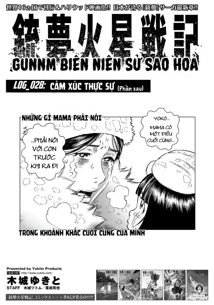 Thiên Thần Chiến Binh Alita: Biên Niên Sử Sao Hoả Chap 28.2 - Next Chap 29.2