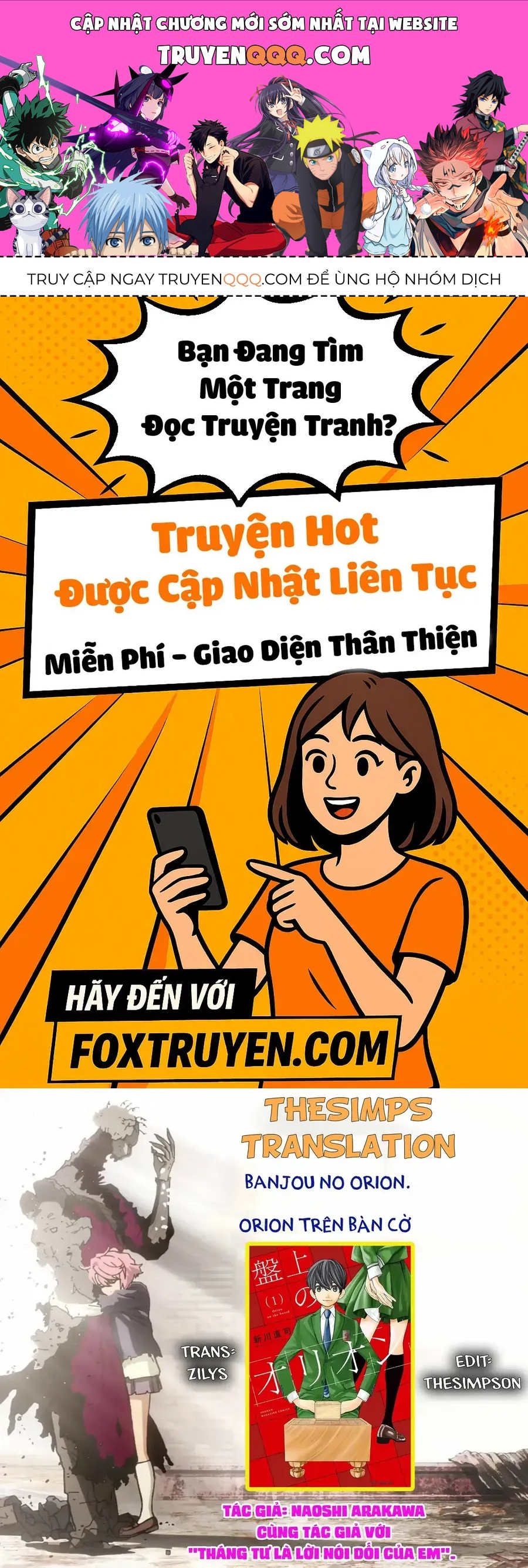 Thợ Săn Trên Bàn Cờ. Chap 11 - Next Chap 12