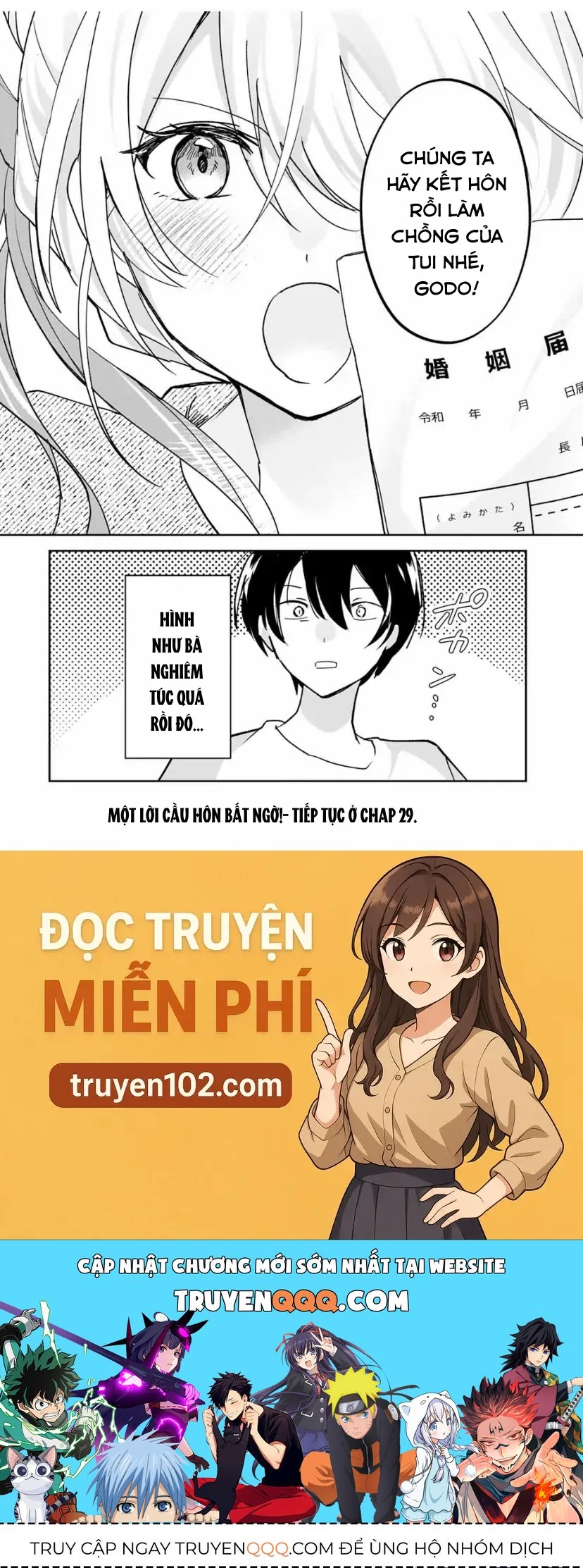 Chuyện Tình Chuyển Sinh Hài Hước Của Anh Hùng Và Phù Thuỷ Chap 28 - Next Chap 29