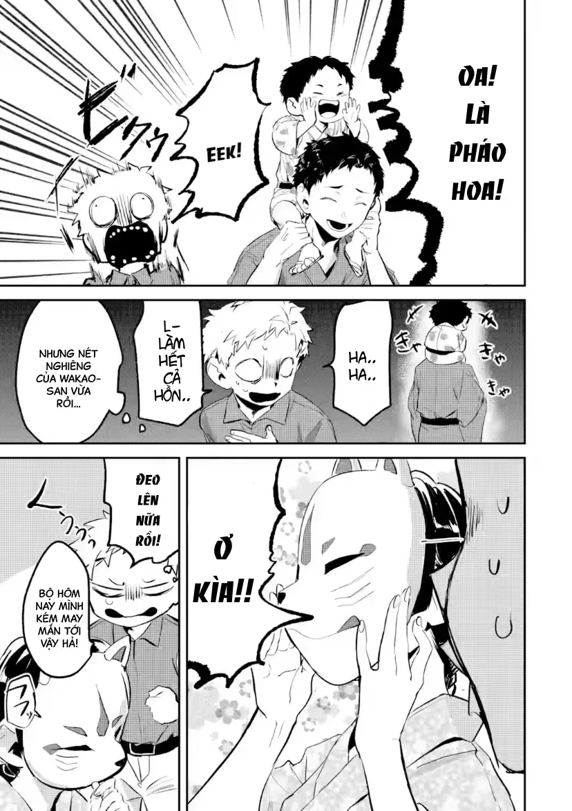 Cô Bạn Wakao-San Bàn Bên Có Vẻ Nhìn Thấy Gương Mặt Của Tôi Nhưng Tôi Thì Không Chap 20 - Next Chap 21