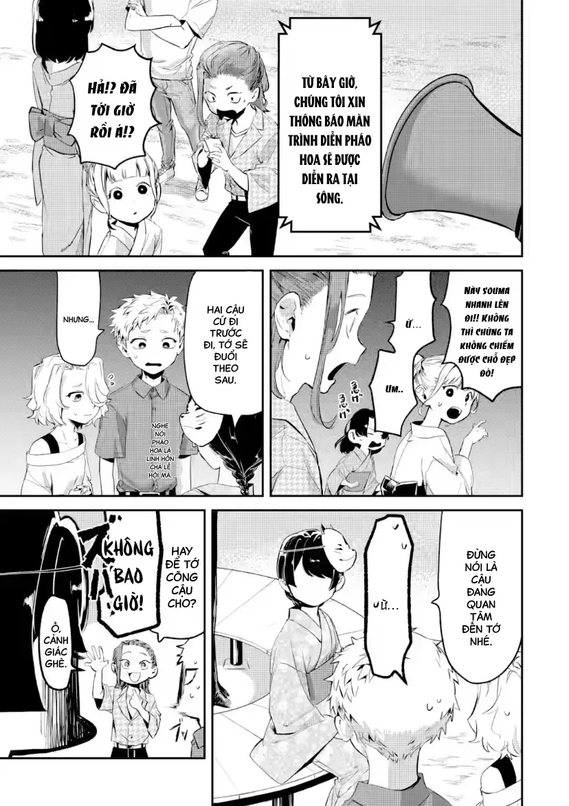 Cô Bạn Wakao-San Bàn Bên Có Vẻ Nhìn Thấy Gương Mặt Của Tôi Nhưng Tôi Thì Không Chap 20 - Next Chap 21