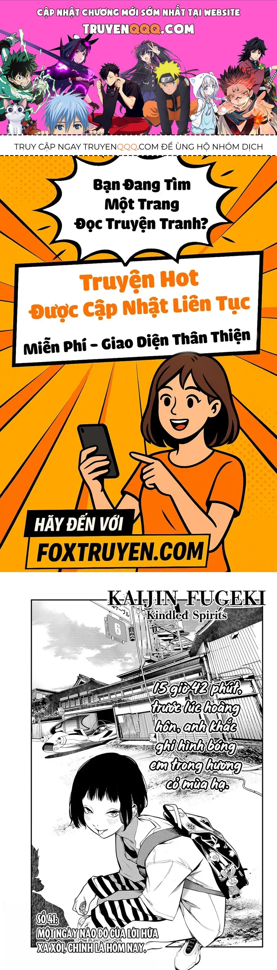 Kaijin Fugeki Chap 41 - Next Chap 42