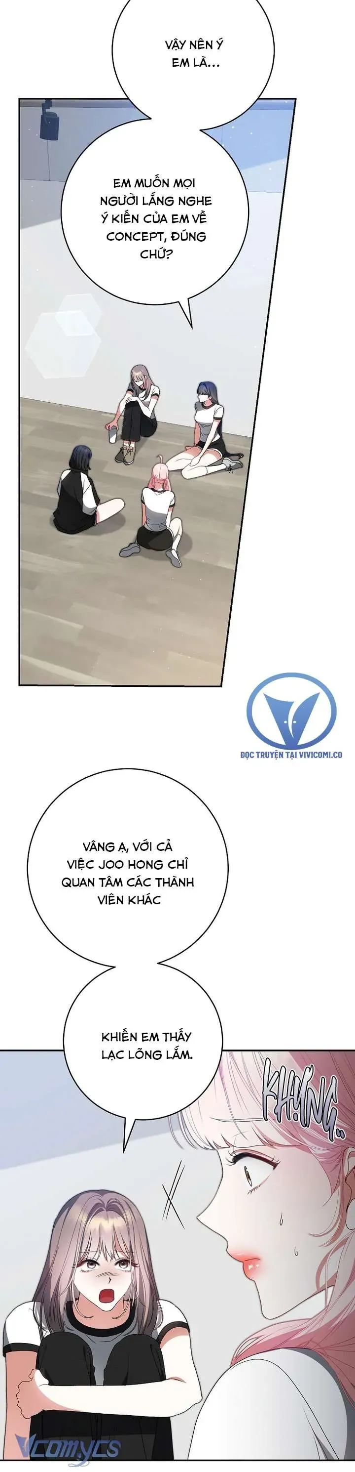 Trở Thành Leader Của Nhóm Nhạc Nữ Đang Trên Bờ Vực Sụp Đổ Chap 14 - Next Chap 15