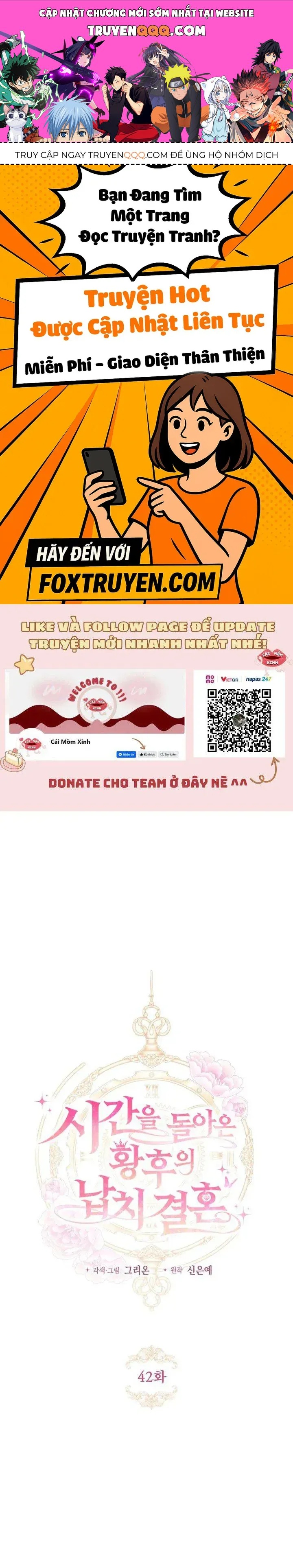 Cuộc Hôn Nhân Bị Bắt Cóc Xuyên Thời Gian Của Hoàng Hậu Chap 42 - Next Chap 43