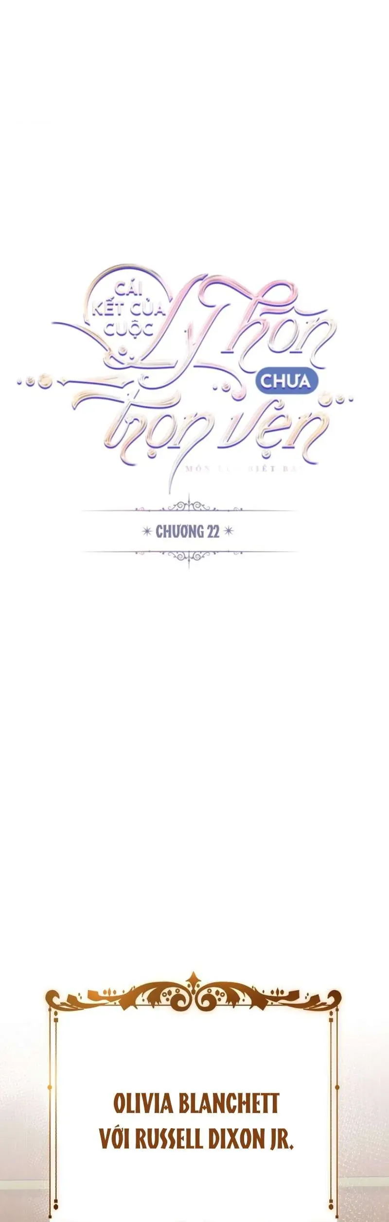 Cái Kết Của Cuộc Ly Hôn Chưa Trọn Vẹn Chap 22 - Next Chap 23