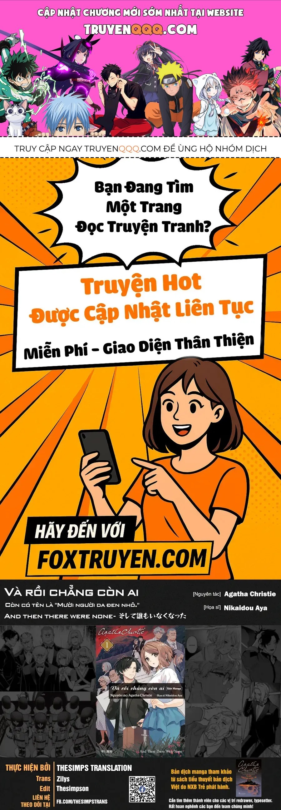 Và Rồi Chẳng Còn Ai Chap 13 - Next Chap 14