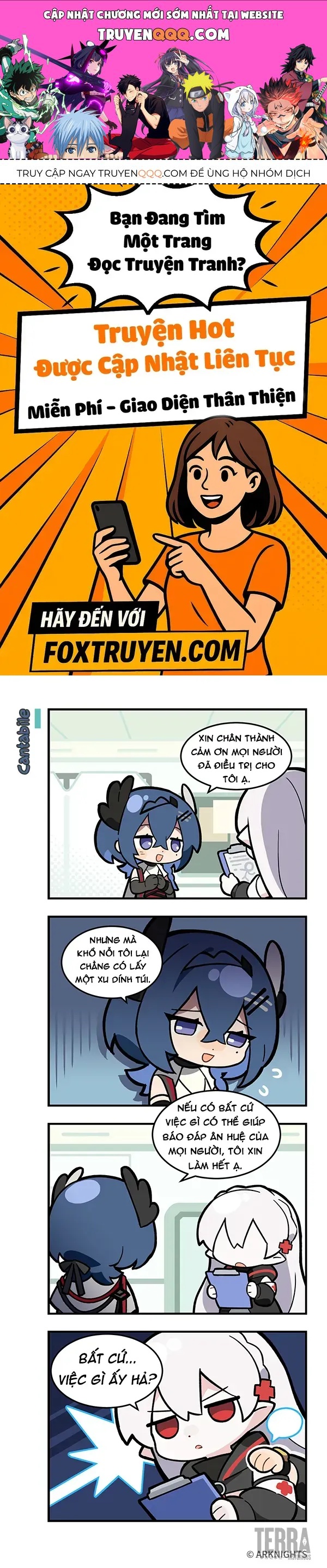 Arknights: 123 Rhodes Island!? Chap 36 - Next Chap 37