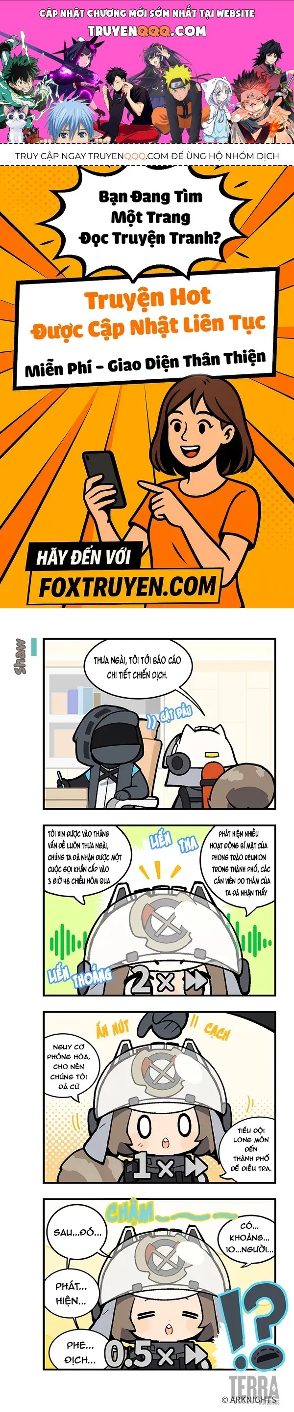 Arknights: 123 Rhodes Island!? Chap 38 - Next Chap 39