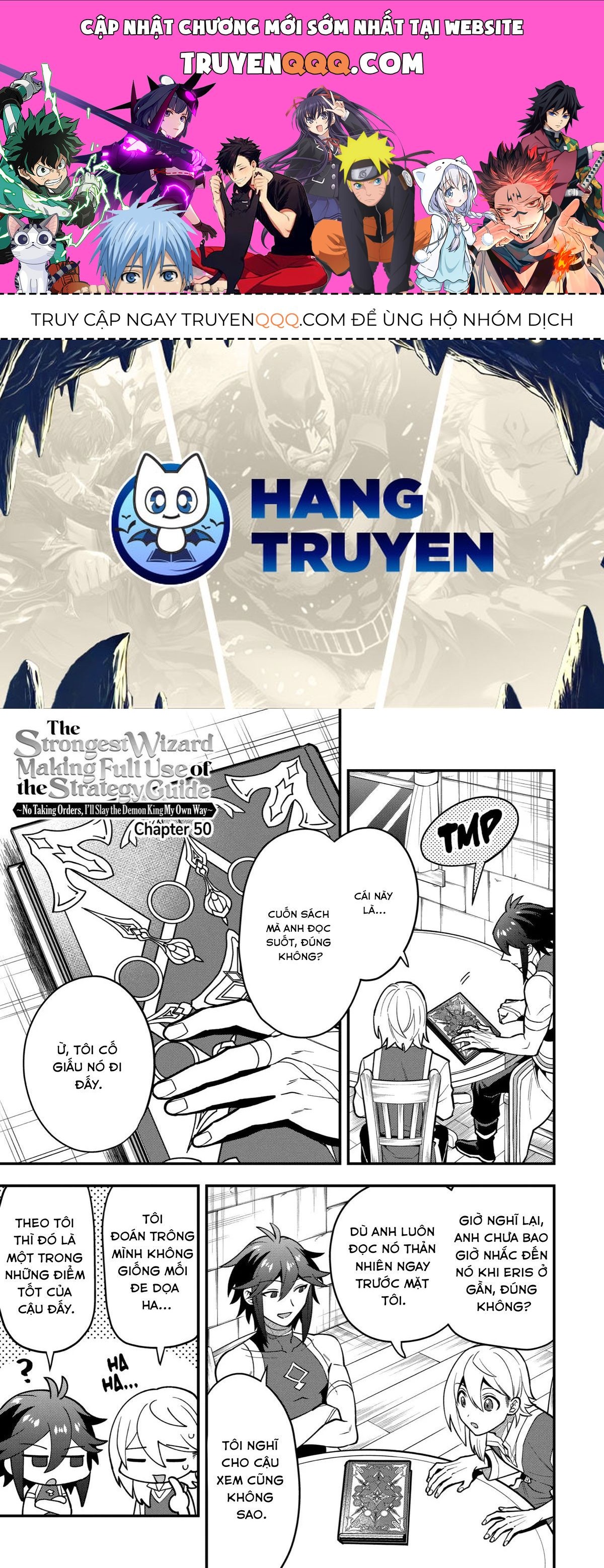 Pháp Sư Mạnh Nhất Dùng Sách Chiến Lược, Tự Mình Tiêu Diệt Ma Vương Chap 50 - Next Chap 51
