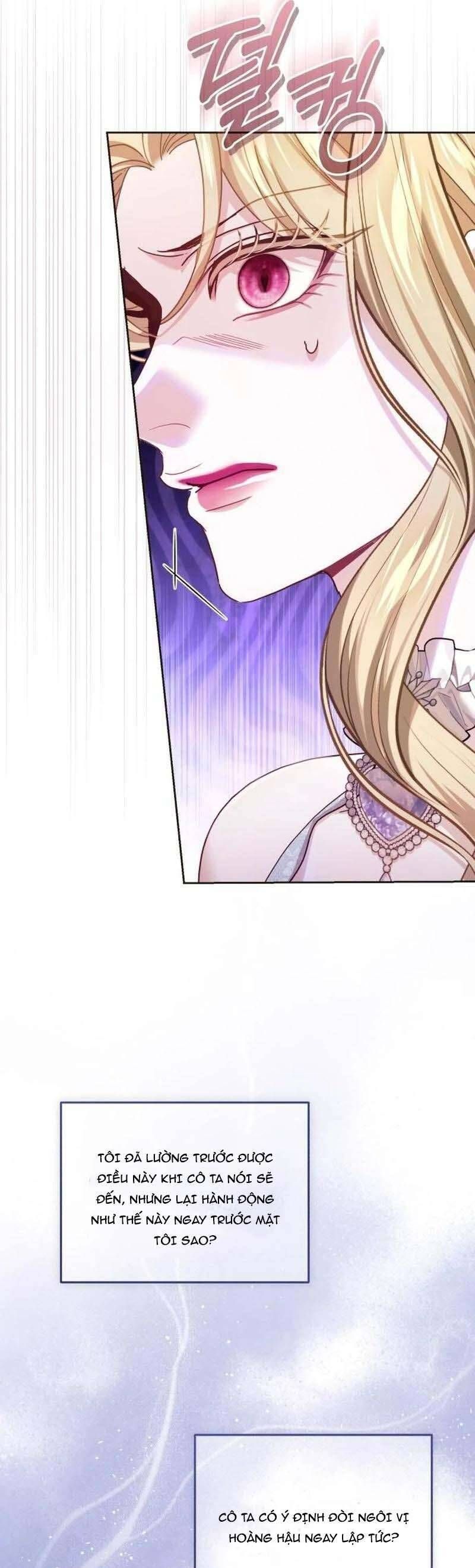 Tuy Là Hoàng Hậu Thay Thế Nhưng Tôi Lại Đánh Mất Đêm Đầu Tiên Chap 31 - Next Chap 32