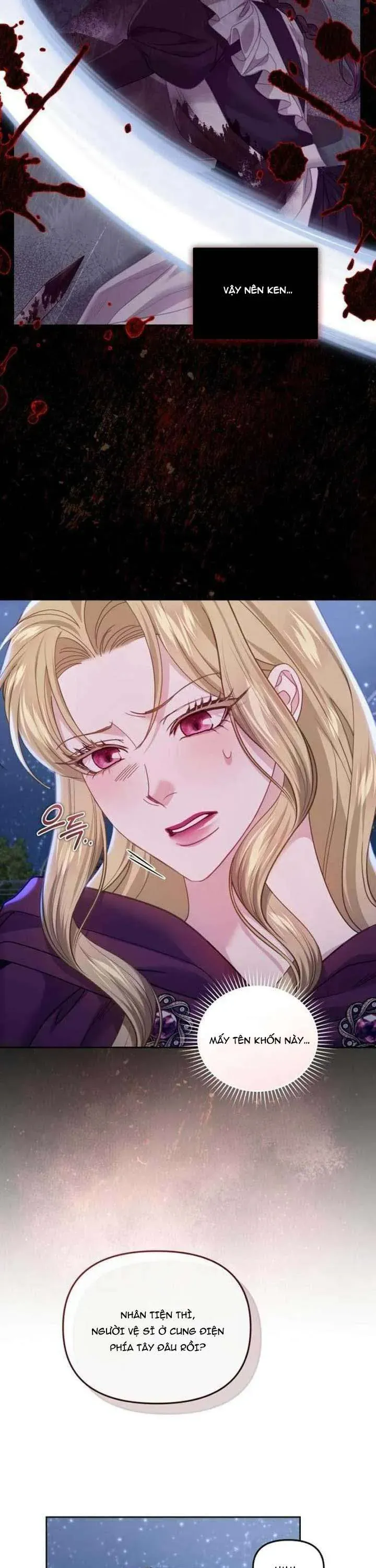 Tuy Là Hoàng Hậu Thay Thế Nhưng Tôi Lại Đánh Mất Đêm Đầu Tiên Chap 36 - Next Chap 37