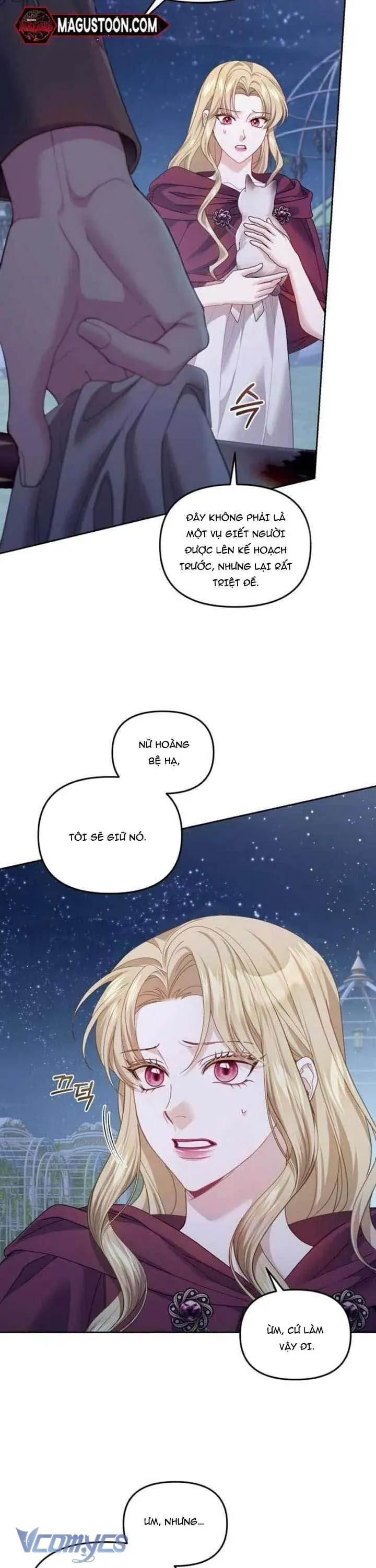 Tuy Là Hoàng Hậu Thay Thế Nhưng Tôi Lại Đánh Mất Đêm Đầu Tiên Chap 36 - Next Chap 37