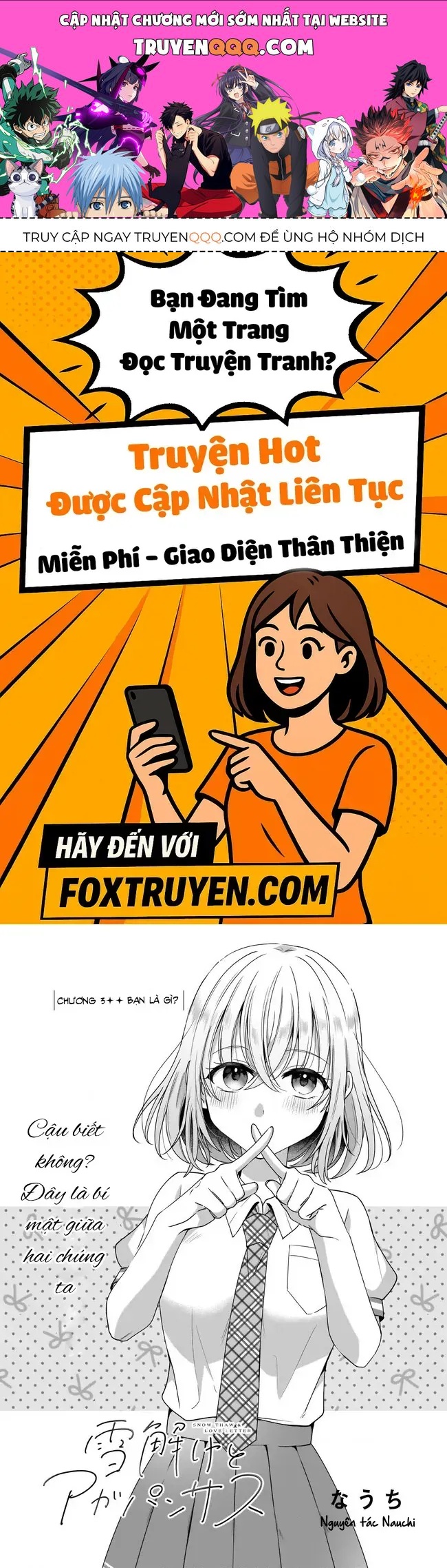 Tuyết Tan Và Hoa Agapanthus Chap 3 - Next Chap 4