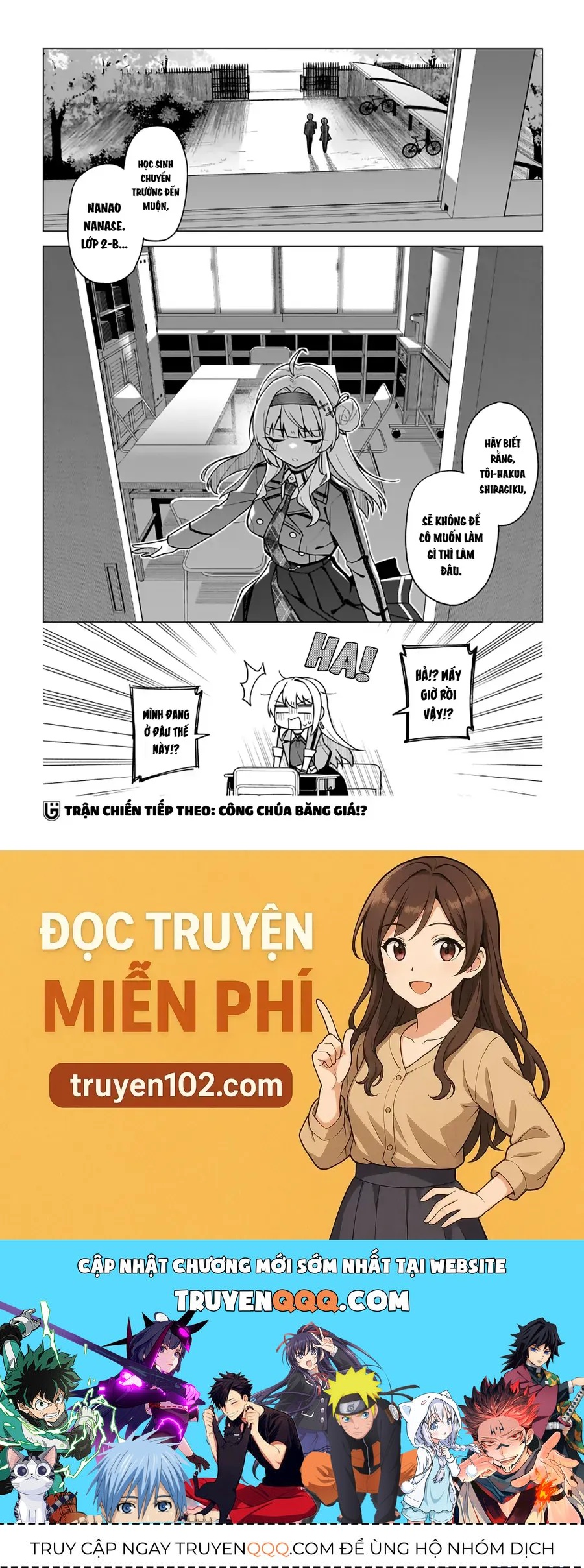 Một Cô Gái Có Thể Nói Chap 2 - Next Chap 3