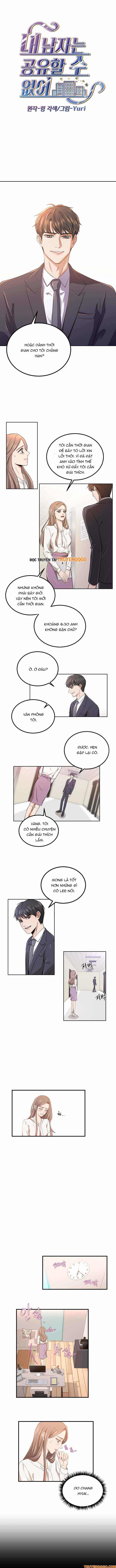 Người Đàn Ông Của Tôi Không Thể Chia Sẻ Chap 2 - Next Chap 3