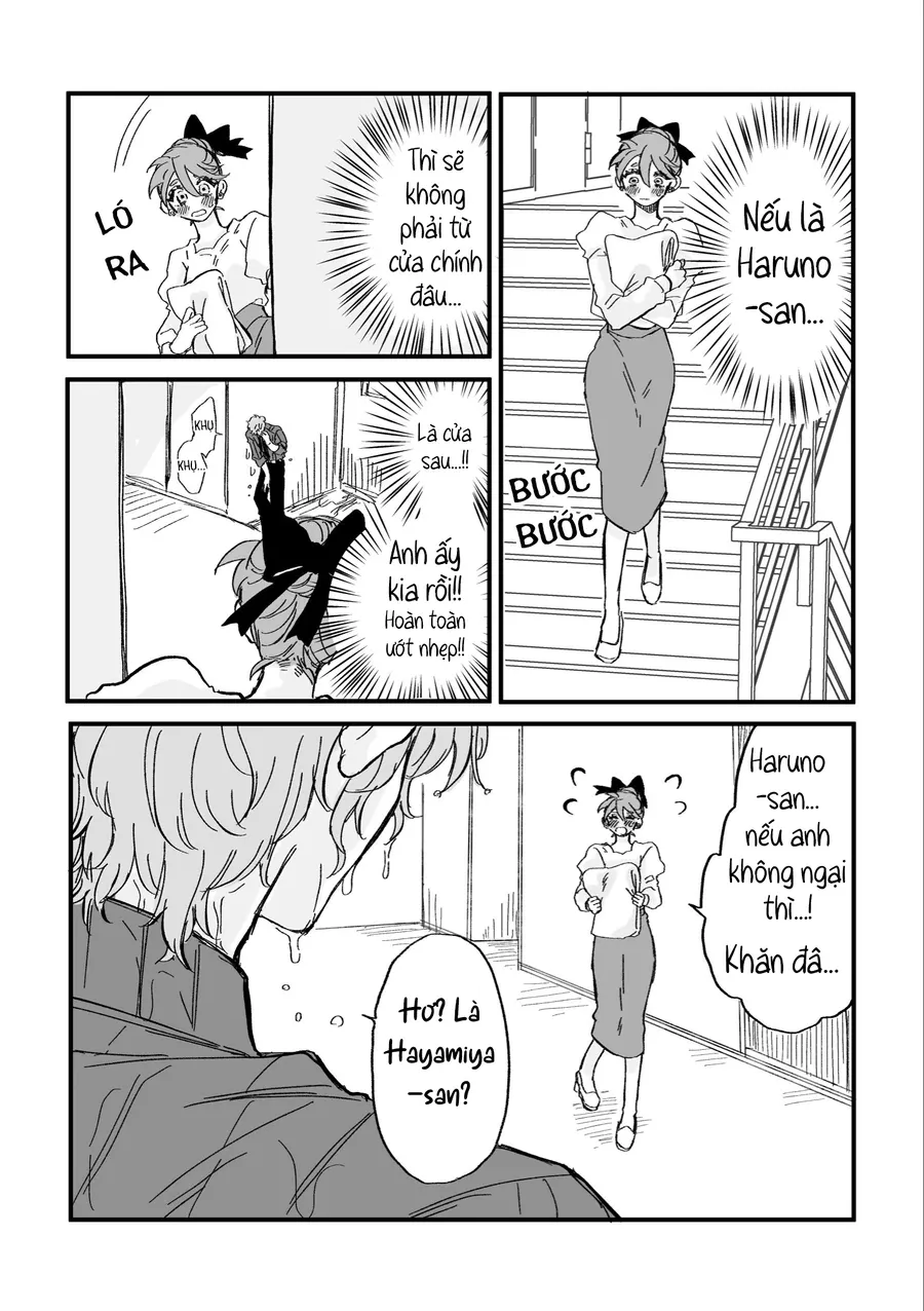 Một Cô Nàng Giả Nai Dễ Thương Trở Nên Bối Rối, Ngại Ngùng Vì Một Anh Chàng Hiền Lành, Dịu Dàng Ở Chỗ Làm. Chap 5 - Next Chap 6