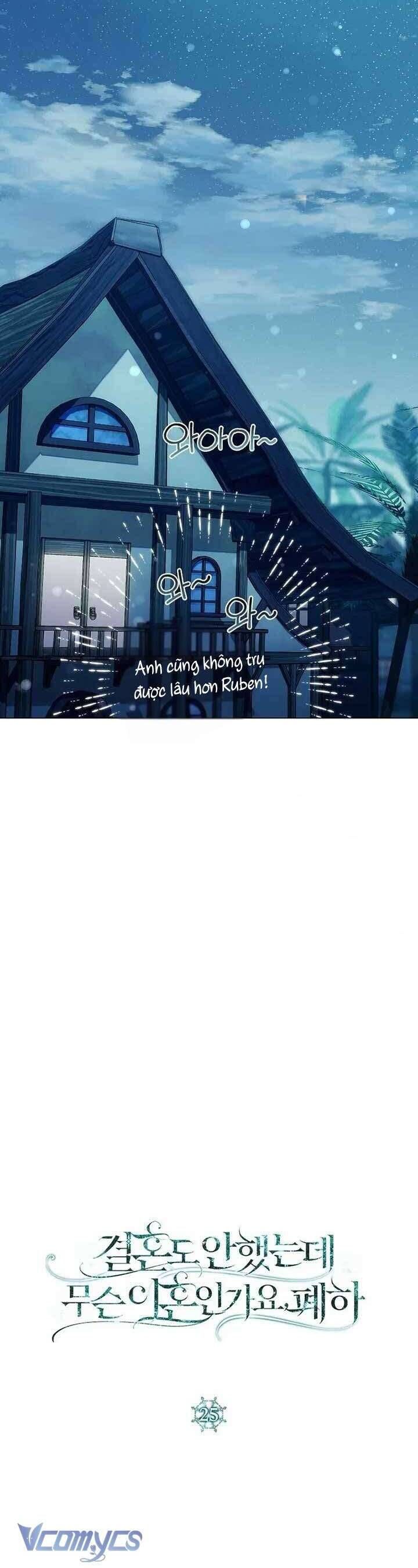 Sao Tôi Có Thể Li Hôn Khi Còn Chưa Kết Hôn Đây, Thưa Bệ Hạ Chap 25 - Next Chap 26