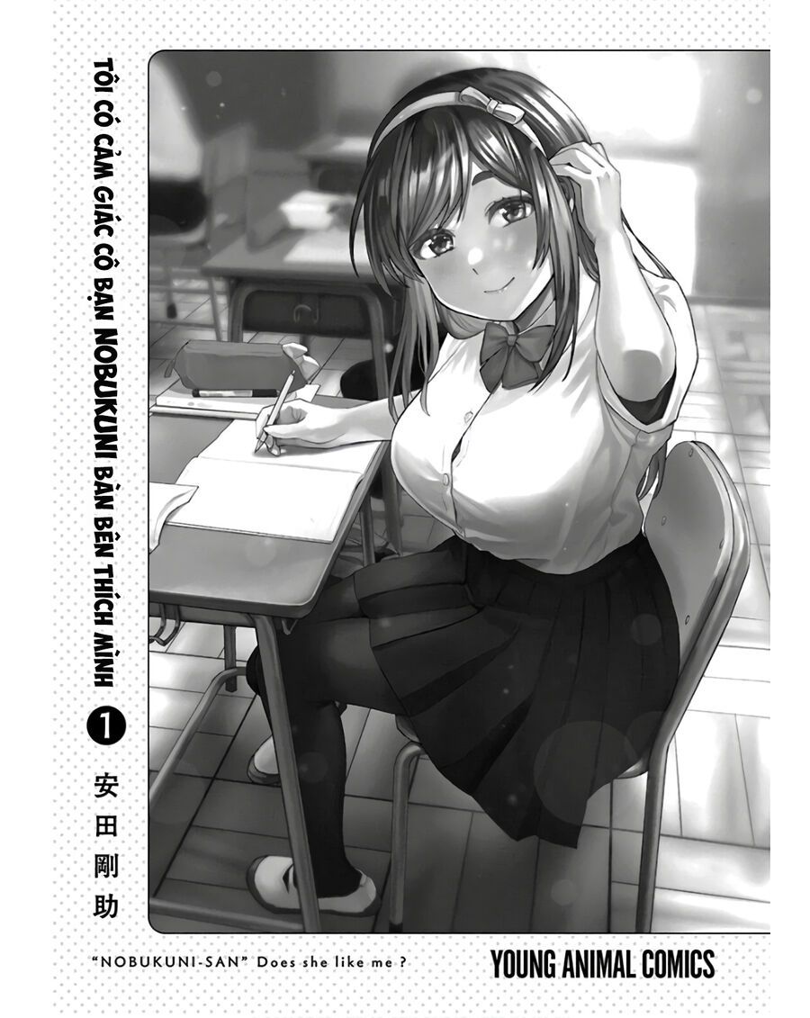 Tôi Có Cảm Giác Cô Bạn Nobukuni Bàn Bên Thích Mình Chap 1 - Next Chap 2