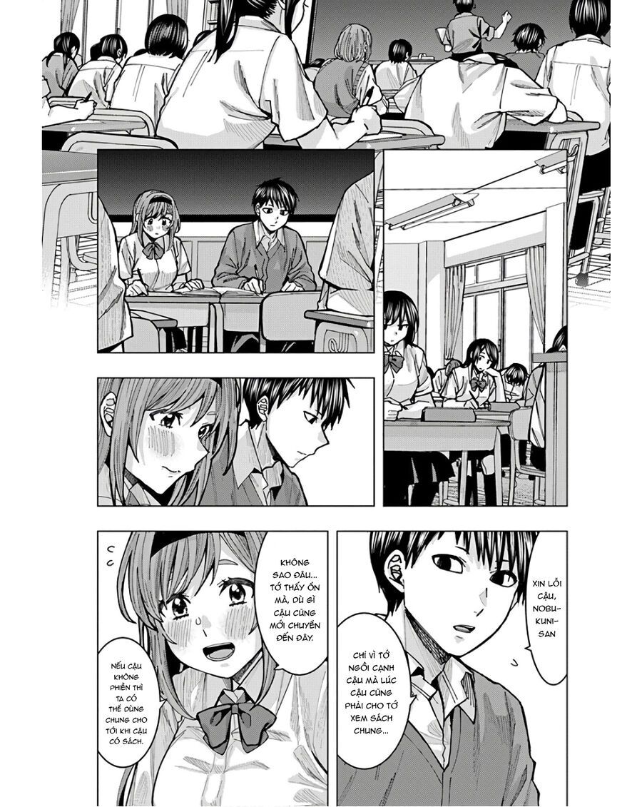 Tôi Có Cảm Giác Cô Bạn Nobukuni Bàn Bên Thích Mình Chap 1 - Next Chap 2