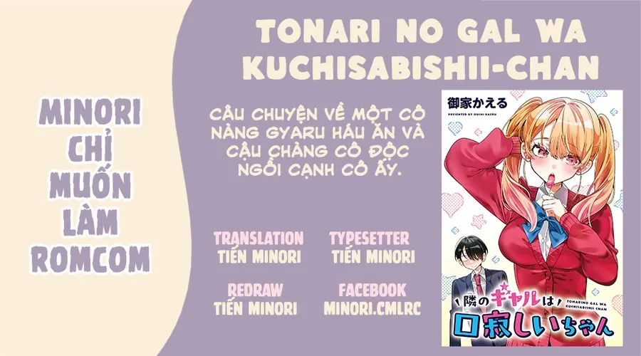 Tonari No Gal Wa Kuchisabishii-Chan Chap 2 - Next Chap 3