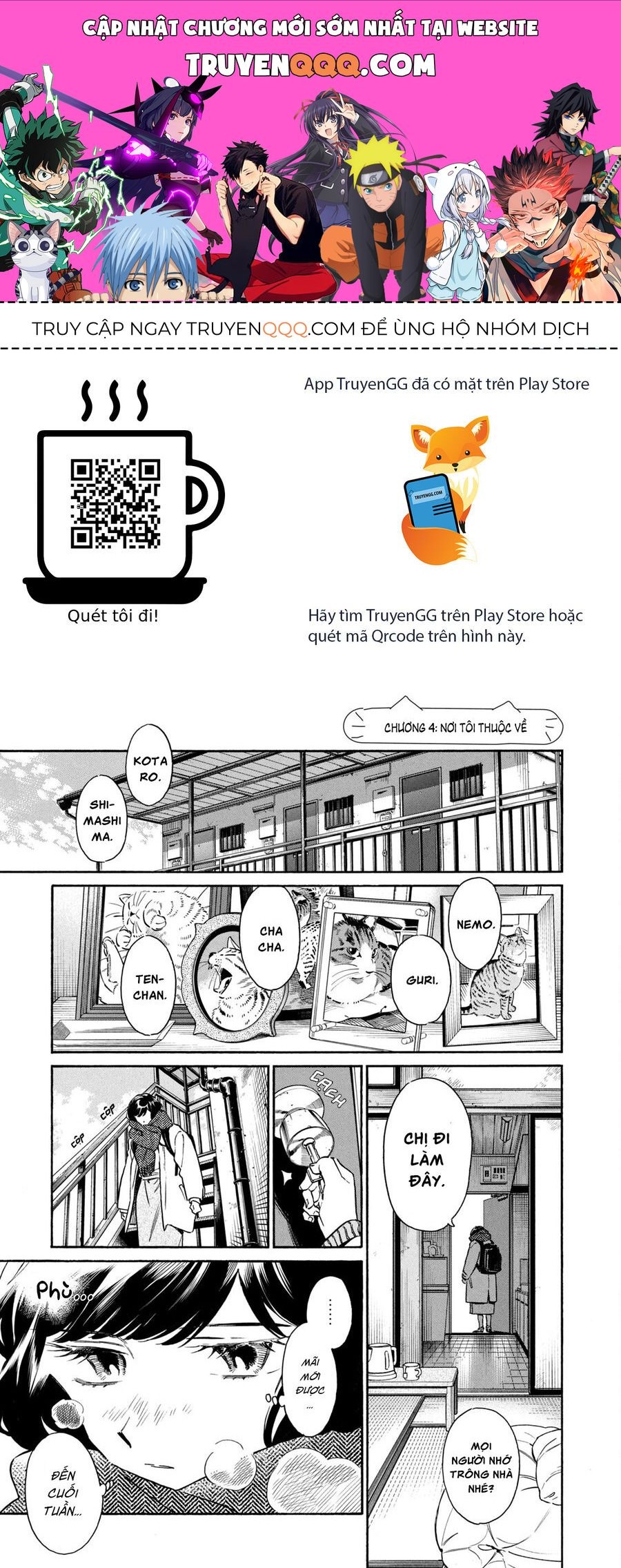 Kurone-San Wa Nyaa To Nakanai Chap 4 - Next Chap 5