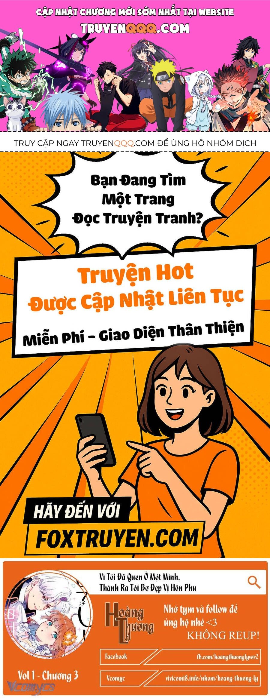 Vì Tôi Đã Quen Ở Một Mình, Thành Ra Tôi Bơ Đẹp Vị Hôn Phu Chap 3 - Next Chap 4