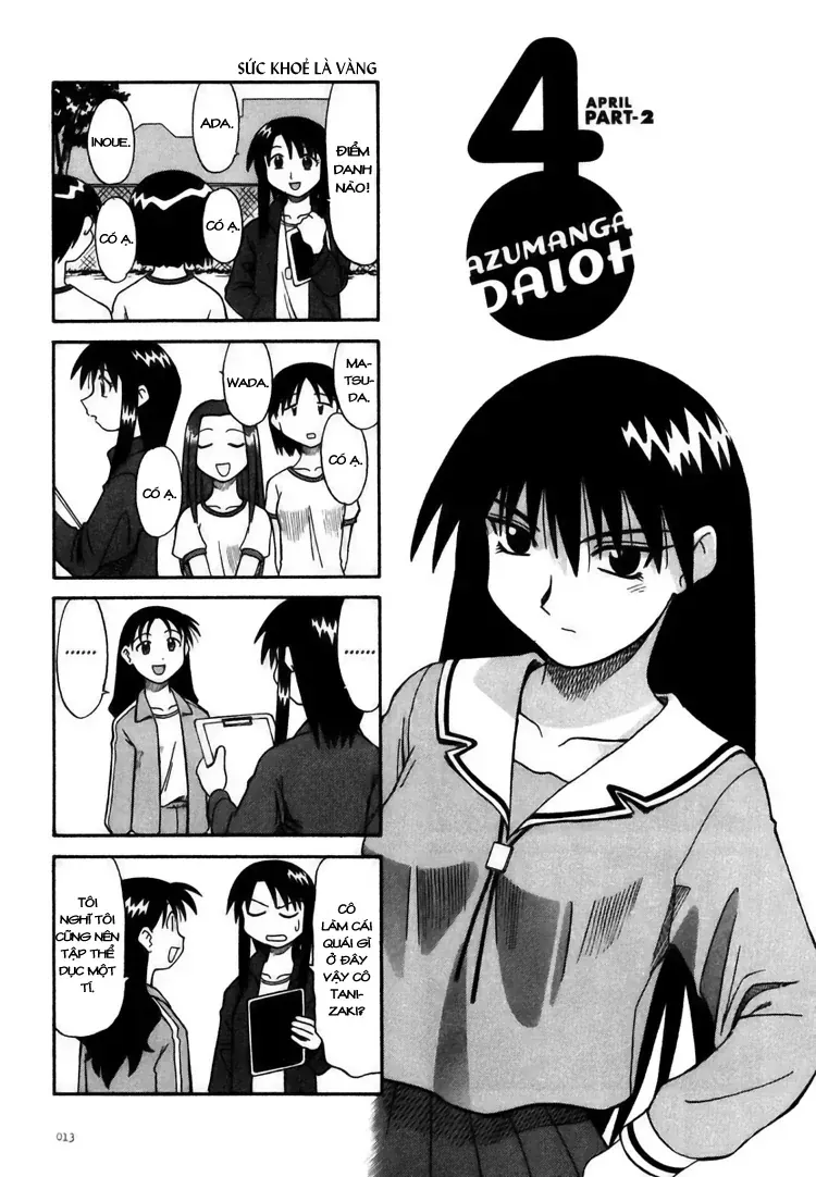 Azumanga Daioh Chap 2 - Next Chap 3